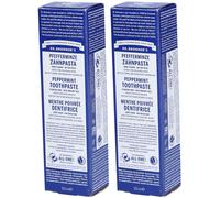 DR BRONNERS Dentifrice Menthe Poivrée Dentifrice(S) 2x105 ml