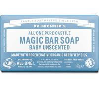 Dr. Bronner's Magic Bar Soap Baby Unscented - 140 g