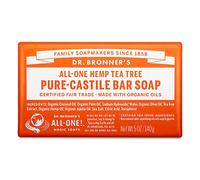 Dr. Bronner's Magic Soaps, Savon de Castille pur, Arbre de thé Tout-Un chanvre, 5 oz (140 g)