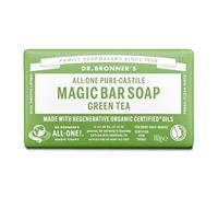 Dr Bronner's Pain de savon thé vert 140 g