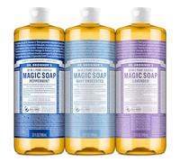 Dr. Bronner's - Pure Castile Flüssigseife (900 ml, lot de 3) Pfefferminze2