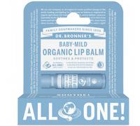 Dr. Bronner's Baume à lèvres Baby-Mild biologique sans parfum 4 g