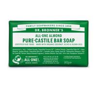 Dr Bronner's Pain De Savon Amande Visage Et Corps Toutes Peaux 140g