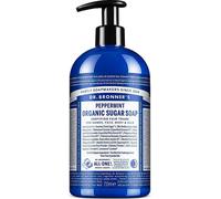 Dr. Bronner's - Savon de sucre bio menthe poivrée 710ml