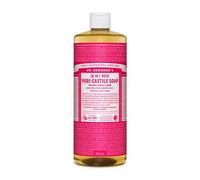Dr. Bronner's Savon liquide de Castille pur Rose Bio 18-en-1 945 ml