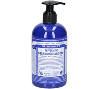 DR. BRONNER'S Savon liquide Menthe poivrée flacon-pompe 355 ml