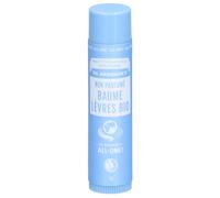 Dr Bronner's Baume À Lèvres Bio Non Parfumé Toutes Peaux Stick 4g