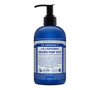 Dr. Bronner's Gel Menthe poivrée Savon au sucre bio Shikakai 355 ml