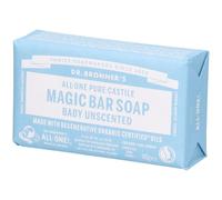 Dr. Bronner's Unscented Pure-Castile Magic Bar Soap Savon 140 g