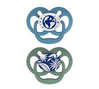 Dr. Brown's Advantage Lot de 2 tétines de scène 2 pièces Bleu 6-12 mois