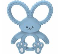 Dr Brown's Anneau de Dentition Doux en Silicone Bunny Blue 1ut