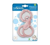 Dr Brown's Anneau de Dentition Paresseux Rose 1ut