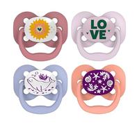 Dr. Brown's Avantage Lot de 4 tétines Étape 1 Rose