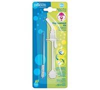 Dr. Brown's Baby's First Kit de paille de rechange avec une paille et une brosse de nettoyage, sans BPA