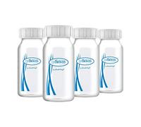 Dr. Brown's Breastmilk Lot de 4 bouteilles de rangement et de collection pour lait de Breastmilk