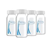 Dr. Brown's Breastmilk Lot de 4 bouteilles de rangement et de collection pour lait de Breastmilk