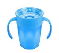 Dr. Brown's Cheers 360 Gobelet d'apprentissage sans bec Bleu 6 m + 200 ml