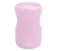 Dr. Brown's Manchon pour bouteille en verre à large encolure large, rose clair, 9 onces
