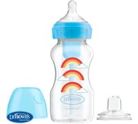 Dr. Brown's Options+ Kit débutant biberon / bec bleu 270 ml