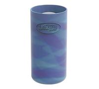 Dr. Brown's Options+ Lot de 1 étui en verre fin 100% silicone qui brille dans l'obscurité sans BPA 8 oz