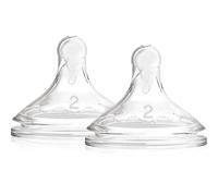 Dr. Brown's Options+ Wide-Neck Level 2 tétine de biberon 3 m+ 2 pcs