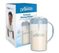 Dr. Browns Pichet mélangeur pour formule infantile – 946 ml, bouchon réglable, sans BPA, bleu