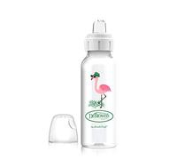 Dr.Browns SB81094 Bouteille standard 250 ml avec embout en silicone anti-goutte Flamant