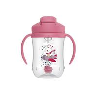 Dr. Brown's TC91011 Gobelet avec paille pour bébé Rose 270 ml