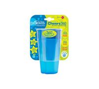 Dr Brown's Verre 360 Sans Embout 300ml Bleu 1ut