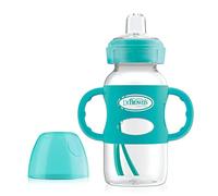 Dr Brown's Wn Sippy Gourde avec poignées, Vert, 270 ml