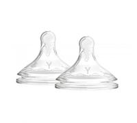 Dr Browns WNY201-INTL Lot de 2 en silicone à col large avec coupe en Y