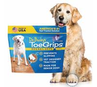 Dr Buzby's Lot de 20 poignées antidérapantes pour Chiens - Traction instantanée sur Les planchers en Bois/Bois Dur, soulagement antidérapant pour Chiens âgés, arrête de Glisser instantanément - Clous