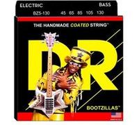 DR BZ5-130 - Bootzillas - Clear Coated Stainless Steel, jeu guitare basse, 5 cordes Medium à Heavy 45-130