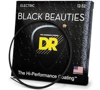 DR Cordes pour guitare électrique, Noir - Extra-life, revêtement noir, 12-52