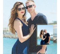 Dr Custom Peinture Diamant Personnalisée Photo - Kit 5D DIY Broderie Diamant, Full Drill, Idées Artisanales pour Décoration Murale, Cadeaux pour Toutes Occasions