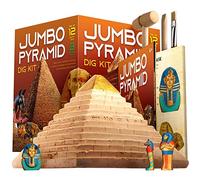 Dr. Daz Egypte Kit d'excavation pour Enfants - Kit d'expérimentation de Grande Pyramide Jeu Dig Kit Jouet pour Enfants à partir de 4, 5, 6, 7, 8, 9, 10 Ans