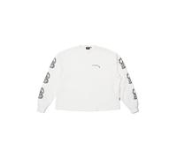 Dr. Denim T-shirt noir / blanc cassé, Taille M