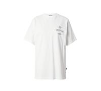 Dr. Denim T-shirt noir / blanc cassé, Taille S