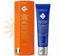 Dr. Dermaluci Lab Crème Solaire Visage SPF 50 Filtres Nouvelle Génération 50ml - Protection UVA/UVB Photostable - Sans Film Blanc - Acide Hyaluronique, Vitamine C+E - Peaux Sensibles - Italie