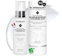 Dr. Dermaluci Lab Sérum Booster Visage BIO 100ml - Hydratant, Lissant, Antioxydant - Acide Hyaluronique, Bave d'Escargot, Eau de Bambou, Vitamine E - AIAB Made in Italy