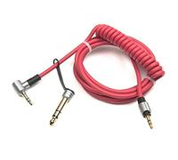 Dr Dre Câble audio de rechange pour casque Monster Beats Pro Detox 3,5 mm et 6,5 mm