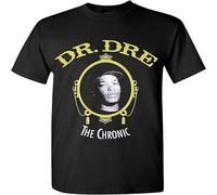 Dr. Dre T-Shirt Hip Hop Legend Rappers Graphic The Chronic O-Neck 100% Cotton Short Sleeve Unisex T-Shirt S