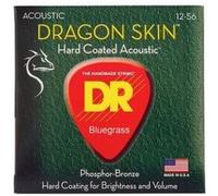 DR DSA-12-56 - Dragon Skin - Clear Coated, jeu guitare acoustique, Bluegrass 12-56