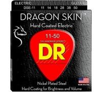 DR DSE-11 - Dragon Skin - Clear Coated, jeu guitare électrique, Heavy 11-50
