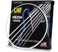 DR E NEON NWE- 9/46 Jeu de cordes blanches pour Guitare électrique 9-46
