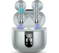 Dr Ecouteurs Bluetooth Sans Fil, Écouteurs Bluetooth5.4 2025 Écouteurs Sans Fil Avec 4 Enc Réduction De Bruit Mic, Ip7 Étanches Oreillette Bluetooth 48H Stéréo Usb-C Casque Pour Sport/Travail