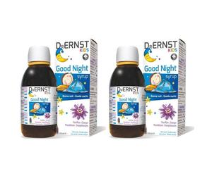 Dr Ernst Kids Good Night Sirop +3 Ans 2x150 ml