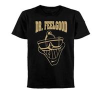 Dr. Feelgood T Shirt Punk Rock Wave t Shirts Regular Unisex UK Fast Free PostBlackM