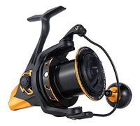 Dr.Fish Moulinet de pêche en eau salée, moulinet de pêche de surf entièrement en métal, 13 + 1 BB, 20,4 kg, moulinet de pêche en mer océan, moulinet de pêche à la traîne en plein air, moulinet de plage