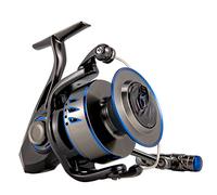 Dr.Fish Poleax Moulinet étanche IPX6 168 heures de test au brouillard salin - Corps entièrement en aluminium scellé - Système de frein en fibre de carbone scellé - Moulinet d'eau salée très résistant PL8000